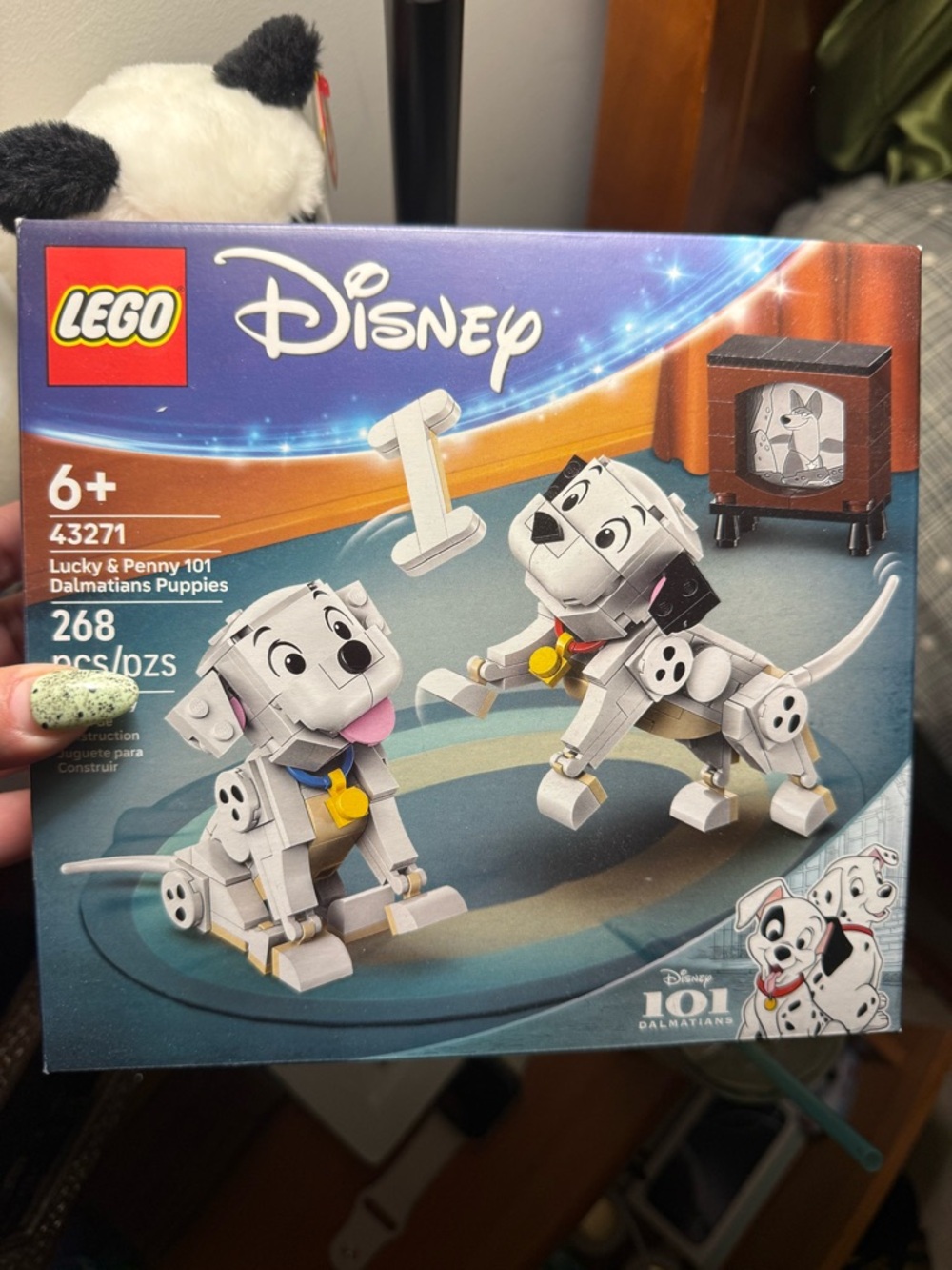 Lego Disney White & Black Dalmatian Puppy Build Set